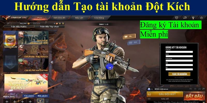 Hướng dẫn tạo tài khoản Đột Kích tại VN88: Dễ dàng hiệu quả 2 Hướng dẫn chi tiết về cách tạo tài khoản Đột Kích