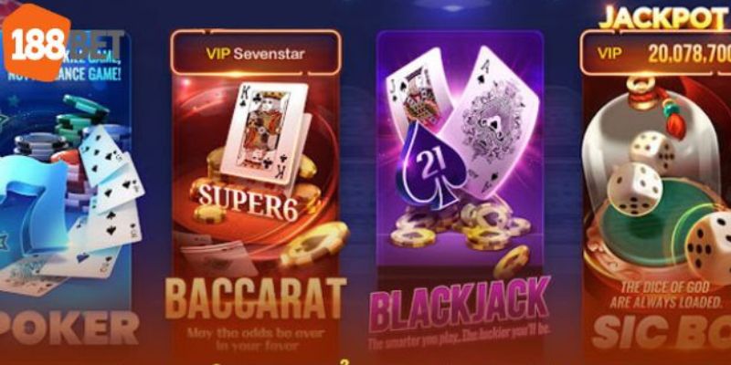 Nhà cái 188Bet: Sân chơi cá cược uy tín số 1 Châu Á 3 Cổng game sở hữu kho trò chơi phong phú và đa dạng